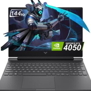 HP Victus 15-FA2082wm (B5EQ3UA) gaming laptop, Intel® Core™ i5-13420H, 16 GB DDR4, 512 GB SSD,15.6" FHD, with NVIDIA® GeForce RTX™ 4050 6GB graphic card